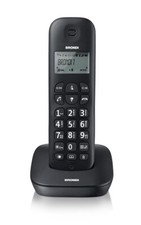 Telefono Cordless Brondi Gala BLACK Fisso Casa 
