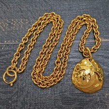 CHANEL Placcato Oro CC Logos