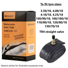 Tubo interno moto 18"