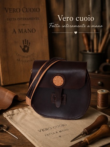 Borsa artigianale donna vero - borsa,