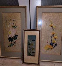 Antico quadro cinese 3 quadri