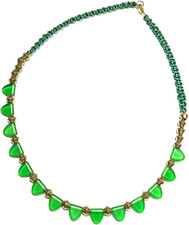 Collana Con Perline Di Vetro