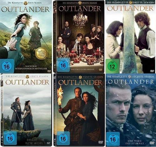 Dvd outlander 2 3 - +, +
