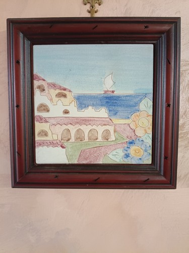 Vecchio quadro dipinto - , su