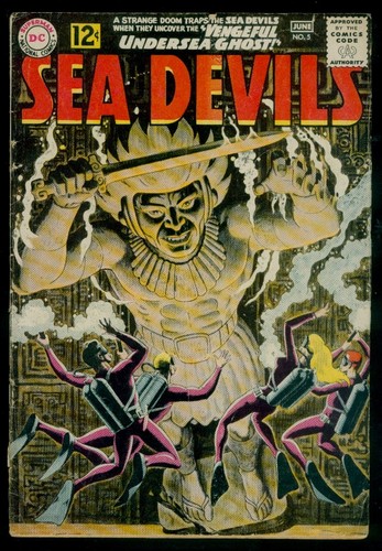 Comics sea devils vg - sea, #5
