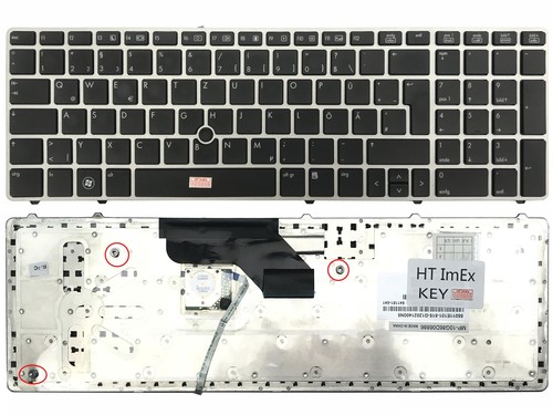 Tastiera nera con mouse - it,