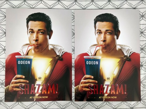 Poster shazam odeon dc - 2x,