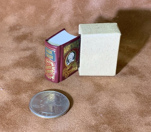 Dollhouse miniature book mark - ,