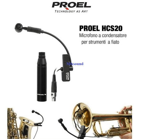 Proel hcs20 microfono - proel,