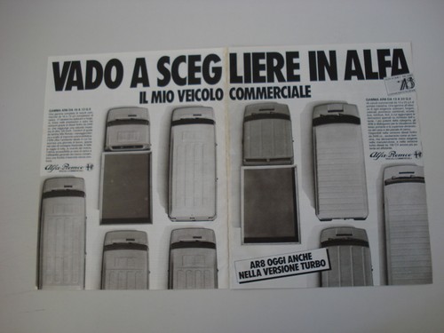 Advertising pubblicità 1985 - pubblicità,