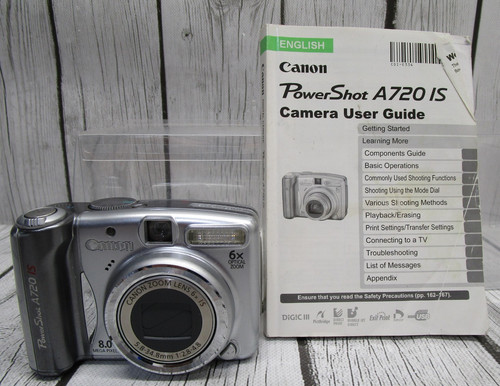 Canon powershot a720 - powershot, silver