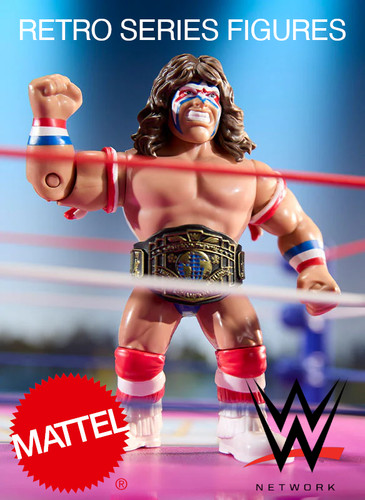 Wwe retro series mattel action - retro,