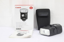 Garanzia restituzione Canon Speedlite 320Ex con scatola originale flash strobo M4890 soft