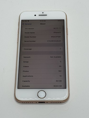 Apple iphone gb oro - iphone, 8