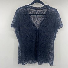 The Limited Lace Blouse Womens