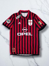 Maglia Jersey MILAN Home Stagione 1998/1999 Centenario #3 MALDINI SIZE L
