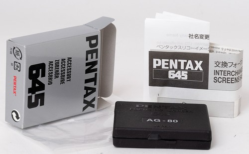 Pentax 645 disco - , opaco