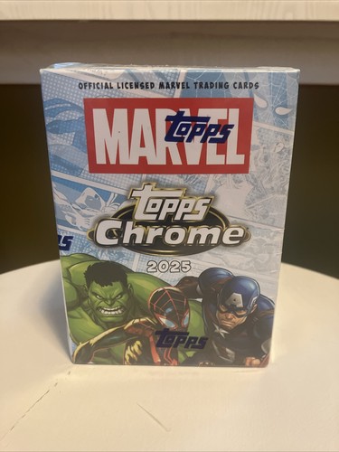 2025 topps chrome marvel - chrome,