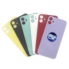 VETRO IPHONE 11 SCOCCA POSTERIORE COPRI BATTERIA COVER BIG HOLE FORO LARGO