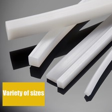 Guarnizione Striscia Silicone Quadrata Solida Misura 3x10mm-30x30mm Resistente alle Alte Temperature 