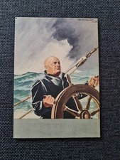 CARTOLINA 2 GUERRA MONDIALE BENITO MUSSOLINI 