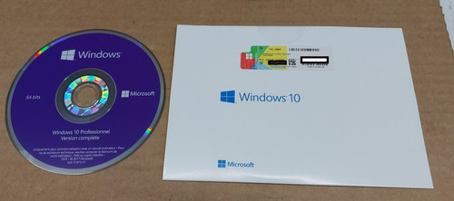 Windows pro dvd 64bits - 10,