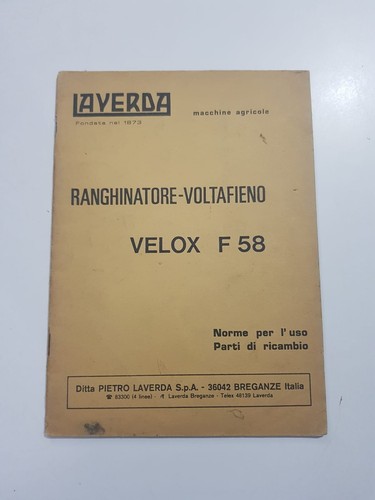 Laverda ranghinatore - laverda,