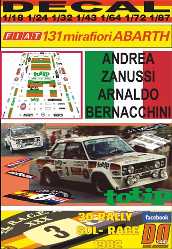 Decal fiat 131 - fiat,