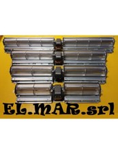 Ventilatore Tangenziale DOPPIO diametro 60 mm Ventola Doppia Stufa a Pellet