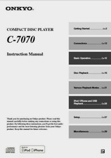 Onkyo C-7070 - Lettore CD