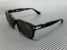 Occhiali da sole uomo PERSOL PO3272S 95 31 nero verde 55 mm