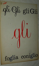 TAVOLA GLI DI GLI CM. 23,00 x