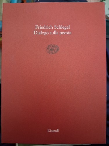 Schlegel dialogo sulla - f.,