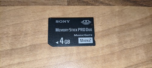 Scheda memoria gb - 4, sony