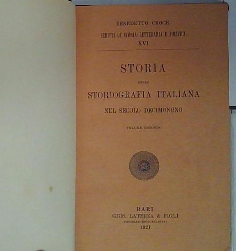 Storia della storiografia - storia,