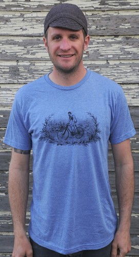 Shirt bici pista vintage tri - pista,