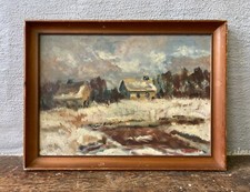 Dipinto olio impressionista - a,