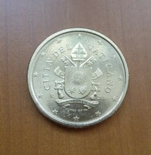 50 CENTESIMI CITTA' DEL VATICANO 2018 - STEMMA PAPA FRANCESCO SPL