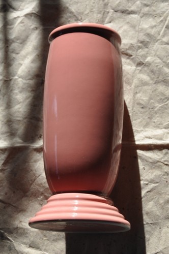Vaso homer laughlin rose - laughlin,