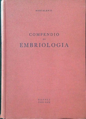 Compendio embriologia - compendio, di
