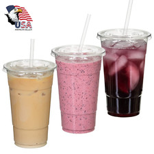 PET Clear Plastic Cups With