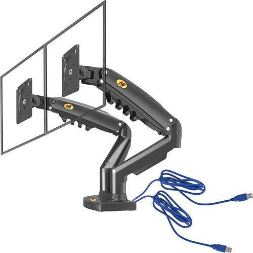 Supporto monitor doppio - supporto,