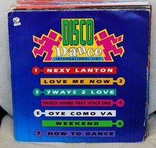 VARIOUS ‎– DISCO DANCE: INTERNATIONAL LIST COMPILATION	LP N. 2910 - 5445