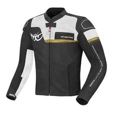 BERIK Corsa Uomo Giacca Da Motociclista In Pelle Motociclistica Giacca Pelle 50