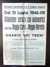 Reggio Emilia - Ferrovie - Treni - Orario - Carpi - Boretto
