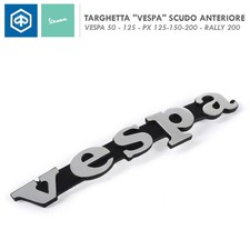 TARGHETTA SCRITTA "VESPA"