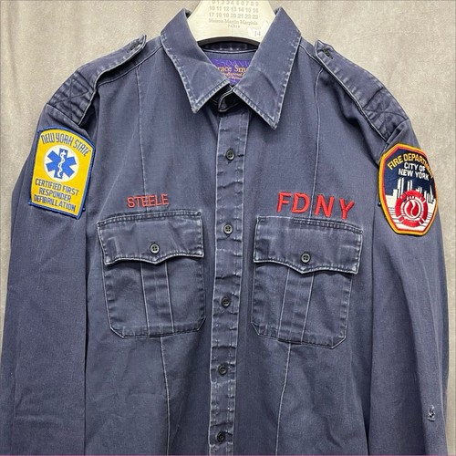 Camicia vintage fdny 11 - camicia,