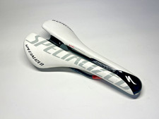 ! Sella Specialized Romin Pro White Carbon Rails 143 mm bici da strada ciclismo
