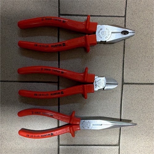 Würth set pinze isolate 160 - 3,