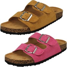 Sandali Mule Con Doppi Fibbia